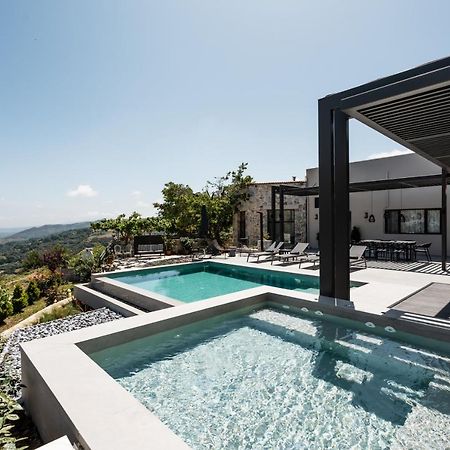 Eumelia Iconic Villa, With Heated Pool & Whirlpool, By Thinkvilla Asi Gonia Eksteriør billede