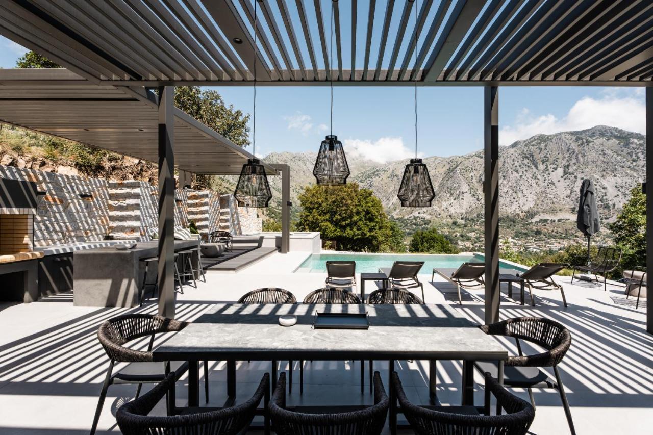Eumelia Iconic Villa, With Heated Pool & Whirlpool, By Thinkvilla Asi Gonia Eksteriør billede