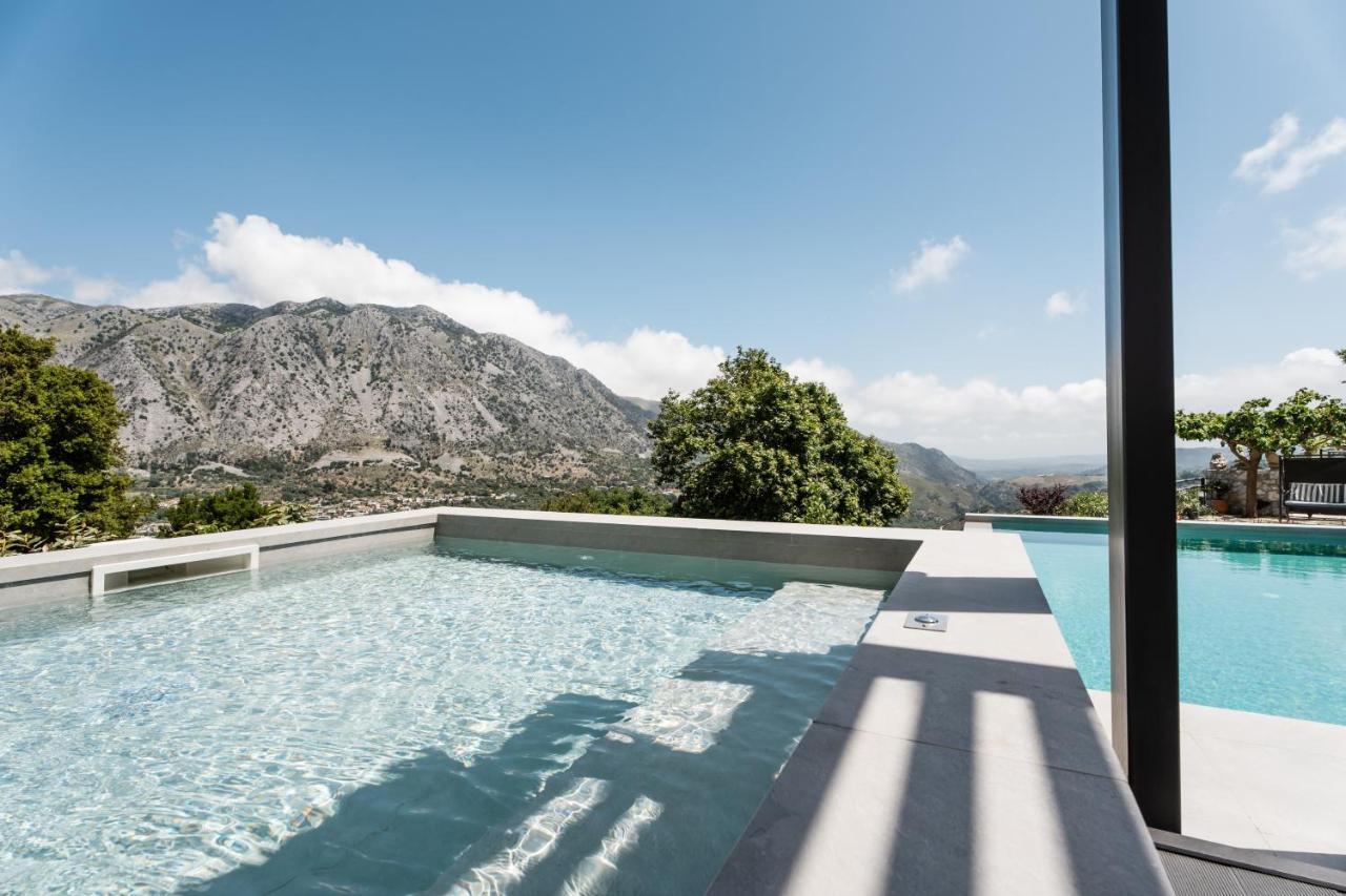 Eumelia Iconic Villa, With Heated Pool & Whirlpool, By Thinkvilla Asi Gonia Eksteriør billede