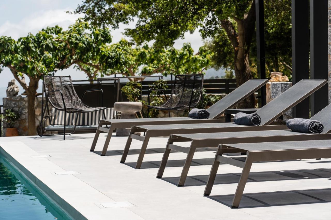 Eumelia Iconic Villa, With Heated Pool & Whirlpool, By Thinkvilla Asi Gonia Eksteriør billede